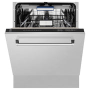ZLINE 24" Dishwasher in Custom Panel Ready, Stainless Tub, DWV-304-24