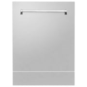 ZLINE 24" Dishwasher in Custom Panel Ready, Stainless Tub, DWV-304-24