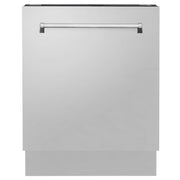 ZLINE 24" Dishwasher in Custom Panel Ready, Stainless Tub, DWV-304-24
