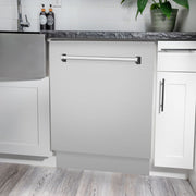 ZLINE 24" Dishwasher in Custom Panel Ready, Stainless Tub, DWV-304-24