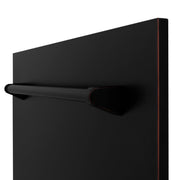 ZLINE 24" Dishwasher, Oil Rubbed Bronze panel, Stainless Tub, DWV-ORB-24