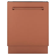 ZLINE 24" Dishwasher with Copper panel, Stainless Tub, DWV-C-24