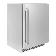 ZLINE 24 in. Touchstone Beverage Fridge w Stainless Steel Door RBSO-ST-24