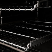 ZLINE 24" Professional Dual Fuel Range in Black Matte, RAS-BLM-24