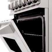 ZLINE 24" Professional Dual Fuel Range In Stainless Steel, RA24