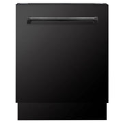 ZLINE 24" Tallac Series 3rd Rack Dishwasher Black Stainless Steel Tub DWV-BS-24