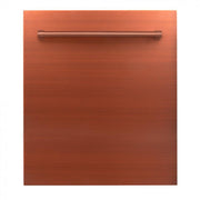 ZLINE 24" Top Control Dishwasher, Copper, Stainless Steel Tub, DW-C-H-24