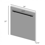 ZLINE 24" Top Control Dishwasher, Stainless Tub, DW-304-H-24