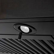 ZLINE 24" Wall Mount Range Hood In Black Stainless Steel, BSKEN-24