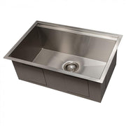 ZLINE 27" Undermount Single Bowl Ledge Sink DuraSnow, SLS-27S