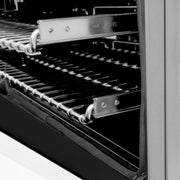 ZLINE 30" Autograph Dual Fuel Range, White Door, RAZ-WM-30-MB