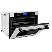 ZLINE 30" Autograph Edition Single Wall Oven with Self Clean and True Convection in Stainless Steel AWSZ-30-MB