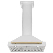 ZLINE 30" Autograph Stainless Wall Range Hood KB4STZ-30-G