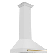 ZLINE 30" Autograph Stainless Wall Range Hood KB4STZ-30-G