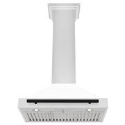 ZLINE 30" Autograph Stainless Wall Range Hood KB4STZ-WM30-MB