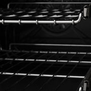ZLINE 30" Black Stainless, Gas/Electric Oven, Brass Burners, RAB-BR-30