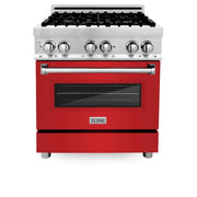 ZLINE 30" Bundle Range RA-RM-30 & Wall Range Hood KB-30, 2KP-RARMRH30