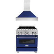 ZLINE 30" Bundle Range RAS-BG-30 & Range Hood 8654BG-30, 2KP-RASBGRH30