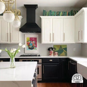 ZLINE 30" Designer Series Wooden Wall Range Hood in Black, KBCC-30
