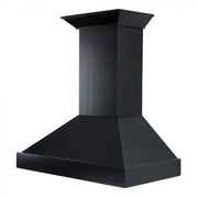 ZLINE 30" Designer Series Wooden Wall Range Hood in Black, KBCC-30