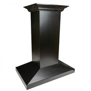 ZLINE 30" Designer Wooden Island Range Hood in Black, KBiCC-30