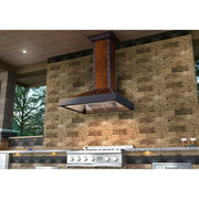 ZLINE 30" Hand-Hammered Copper Finish Wall Range Hood, 655-HBBBB-30