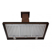 ZLINE 30" Hand-Hammered Copper Finish Wall Range Hood, 8KBH-30