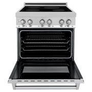 ZLINE 30" Induction Range with a 4 Element Stove and Electric Oven in Stainless Steel RAIND-30