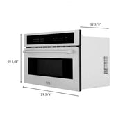 ZLINE 30" Microwave Wall Oven, DuraSnow Stainless MWO-30-SS
