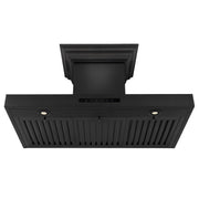 ZLINE 30" Range Hood, Black Stainless Steel, Speakers, BSKENCRN-BT-30