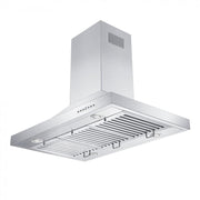 ZLINE 30" Remote Dual Blower Stainless Island Range Hood, GL2i-RD-30