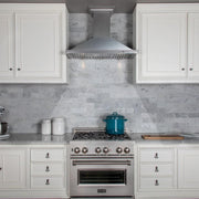 ZLINE 30" Snow Finished Stainless Steel Wall Mount Range Hood, 8KBS-30