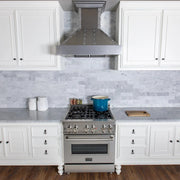 ZLINE 30" Stainless 4.0 cu.ft. 4 Gas Burner/Electric Oven Range RA30