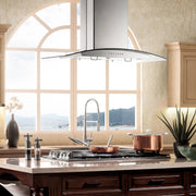 ZLINE 30" Stainless Steel Island Range Hood GL14i-30