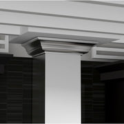ZLINE 30" Stainless Steel Wall Range Hood, Crown Molding, KL2CRN-30