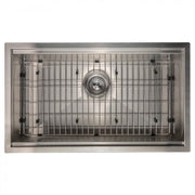 ZLINE 30" Undermount Single Bowl Ledge Sink Stainless Steel, SLS-30S