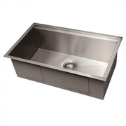 ZLINE 30" Undermount Single Bowl Ledge Sink Stainless Steel, SLS-30S