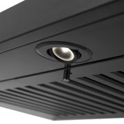 ZLINE 30" Wall Black Stainless Range Hood, Crown Speakers, BSKBNCRN-BT-30