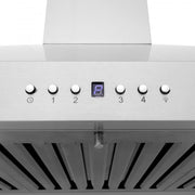 ZLINE 30" Wall Range Hood, Built-in CrownSound® Bluetooth Speakers, KL3CRN-BT-30
