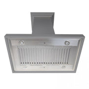 ZLINE 30" Wooden Island Mount Range Hood in Gray, KBiUU-RS-30-400