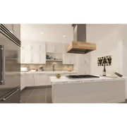 ZLINE 30" Wooden Island Range Hood, Butcher Block, 681iM-30