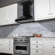 ZLINE 30" Wooden Wall Range Hood in Black - KPCC-30