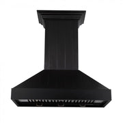 ZLINE 30" Wooden Wall Range Hood in Black - KPCC-30