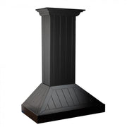 ZLINE 30" Wooden Wall Range Hood in Black - KPCC-30
