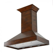 ZLINE 30" Wooden Wall Range Hood in Walnut, KBRR-30