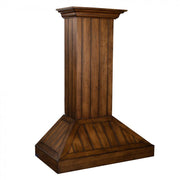ZLINE 30" Wooden Wall Range Hood, Rustic Light, KPLL-30