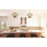 ZLINE 30" Wooden Wall Range Hood with Crown Molding, 321TT-30
