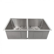 ZLINE 33" Undermount Double Bowl Sink, Stainless Steel, SR50D-33