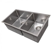 ZLINE 33" Undermount Double Bowl Sink Stainless Steel, SR60D-33S