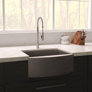 ZLINE 33" Undermount Single Bowl Apron Sink Stainless Steel, SAS-33S